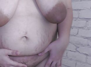 Slutty BBW hotwife remove a condom from my cock with a desire to take my balls-deep breeding creampie - Milky Mari