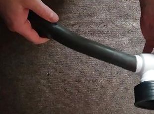 DIY Vacuum Masturbator (blowjob)