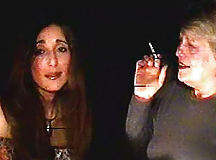 Mature and milf smoke together