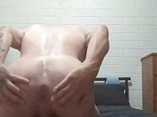 papá, amateur, anal, gay, casero, primera-vez, corrida, prieto, a-solas, papi