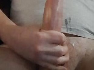 Emptying my balls and shooting out a load of cum