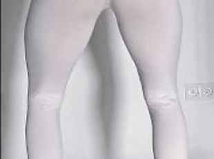 YOGA INSTRUCTOR - WHITE LEGGINGS