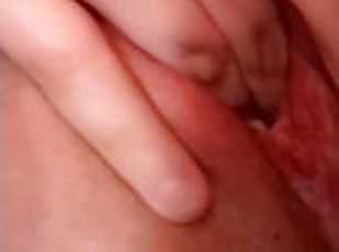 solo Finger Masturbation tight teen pussy