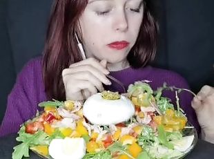 asmr mukbang feederism burrata coulante