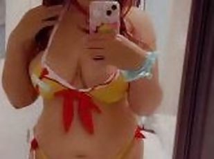 ????? Inugami Korone Bikini Cosplay