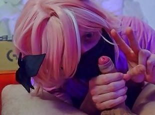 Cute Femboy Slut loves to Milk and Suck Daddys Cock - NagisaIf