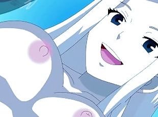 Fairy Tail - Mirajane having fun with demon