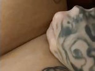 Female clit rubbing orgasm