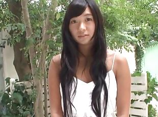 Outdoors video of tanned Japanese chick Nana Ogura having amazing sex