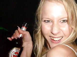 Hot German girlfriend behaves badly