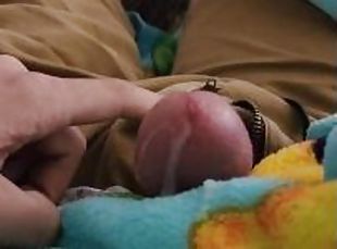 1 Finger Cumshot Pulsing Orgasm Dripping Cum