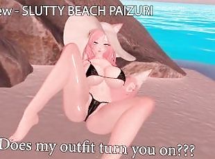 Getting Fucked Hard in a Tiny Bikini. Beach Date Gone Wrong! Vtuber Kanako gets a tan!