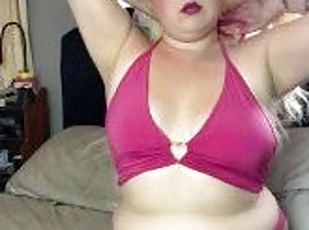 Barbie girl cosplay strip tease - full video on onlyfans