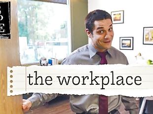 Awkward Hunk Finally Fucks Boss At Work - The Office Gay Parody - Disruptive