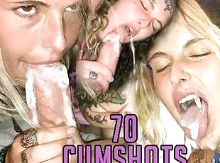 amatør, skønheder, pikslikkeri, udløsning, teenager, kompilering, creampie, sluge, sperm, oral