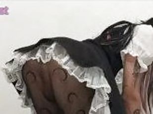 Maid Sissy egirl slut first video