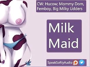 Mommy Millie Hucow Will Help Her Femboy Become A Milky Boy