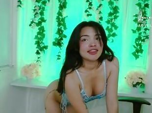 cute pinay, asmr, asmr sex, pussy play, puffy nipples, big boobs latina, messy, soft moans, asmr moa